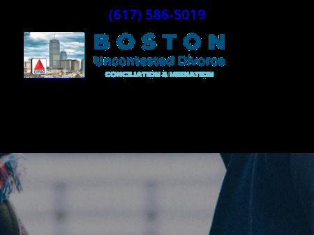 Boston Uncontested Divorce Conciliation and Mediation
