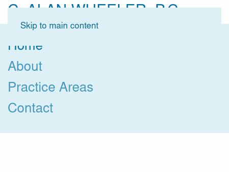 C. Alan Wheeler, P.C.