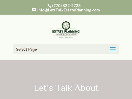ESTATE PLANNING LAW GROUP OF GEORGIA, James M. Miskell P.C.