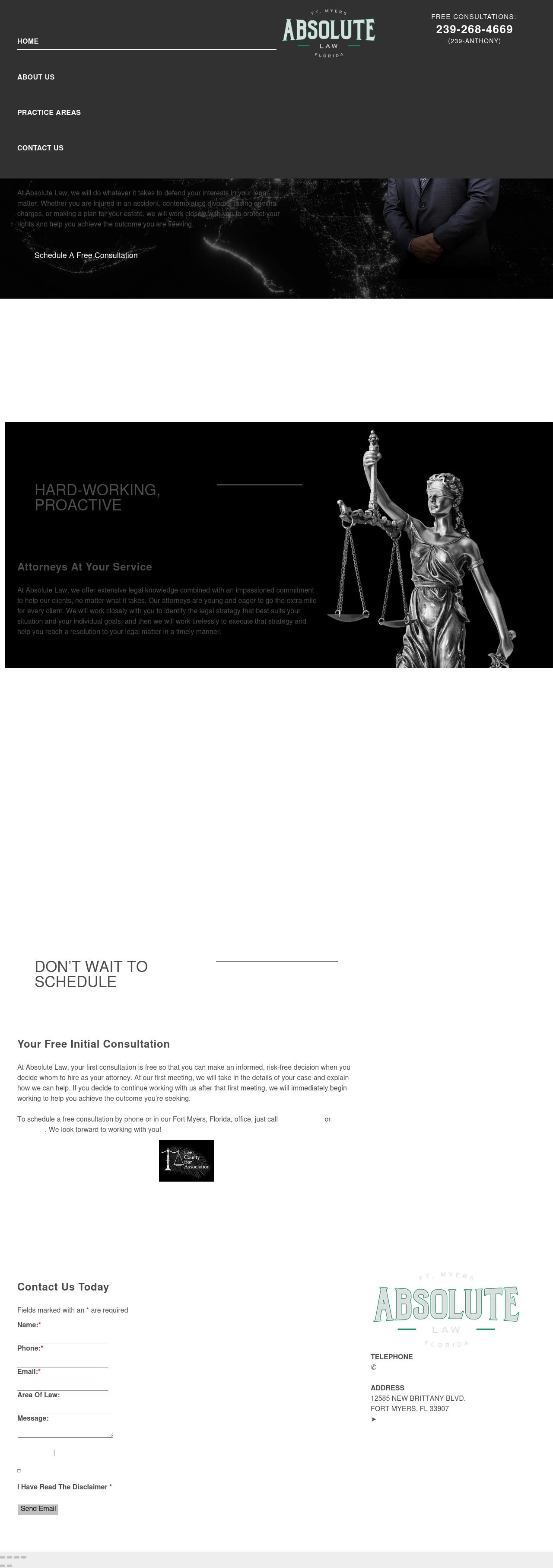 Absolute Law, PA - Fort Myers FL Lawyers