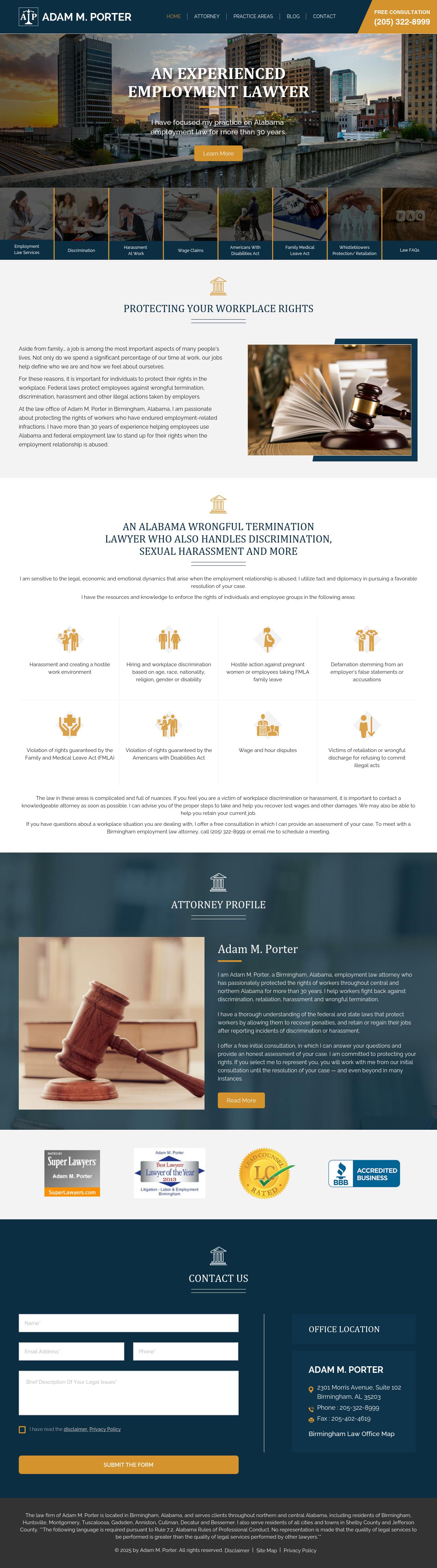 Adam M. Porter - Birmingham AL Lawyers