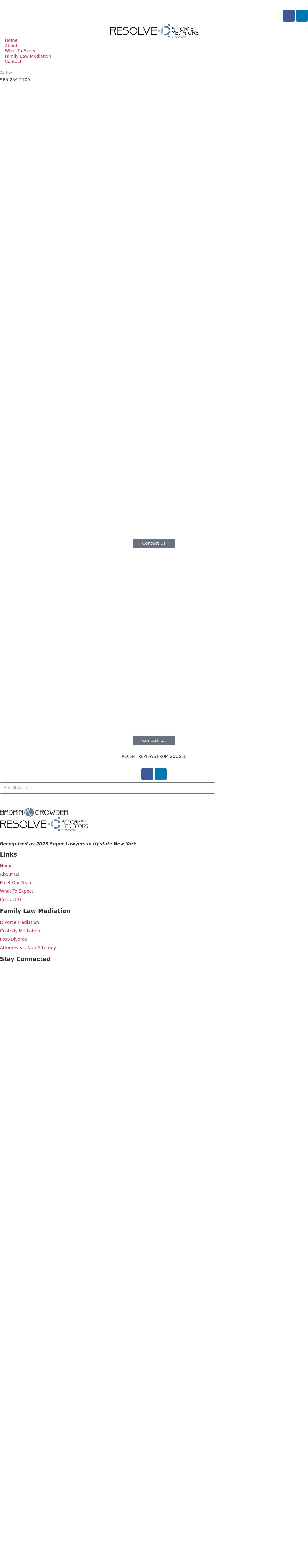 Badain & Crowder Resolve Attorney Mediators of Rochester - Rochester NY Lawyers