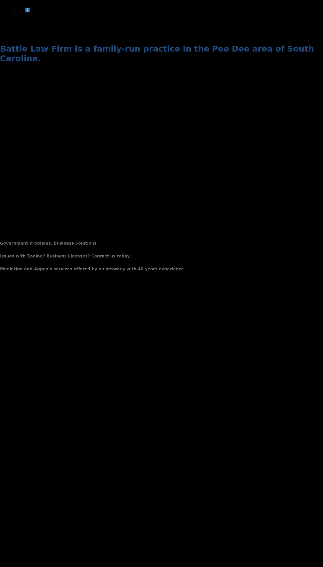 Battle Law Firm, LLC - Conway SC Lawyers