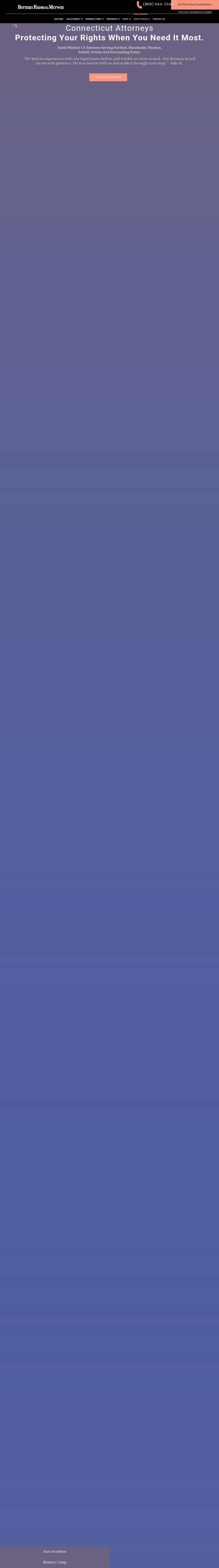 Berman & Russo, Attorneys at Law - South Windsor CT Lawyers