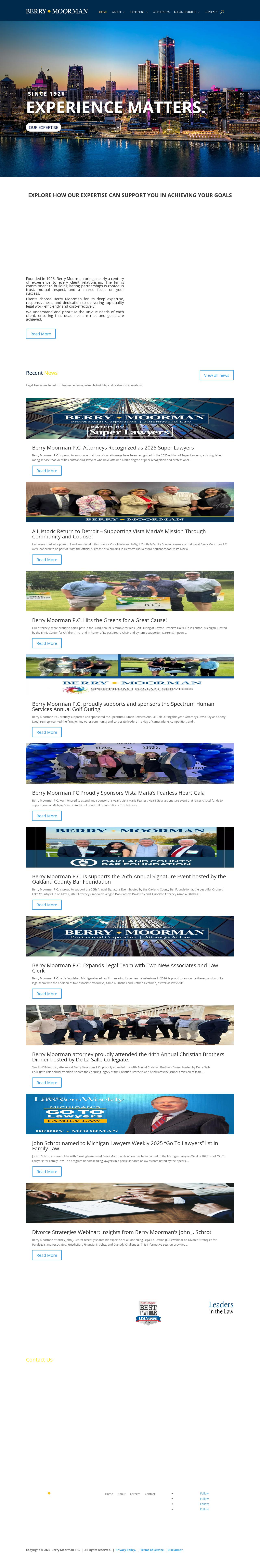 Berry Moorman PC - Ann Arbor MI Lawyers