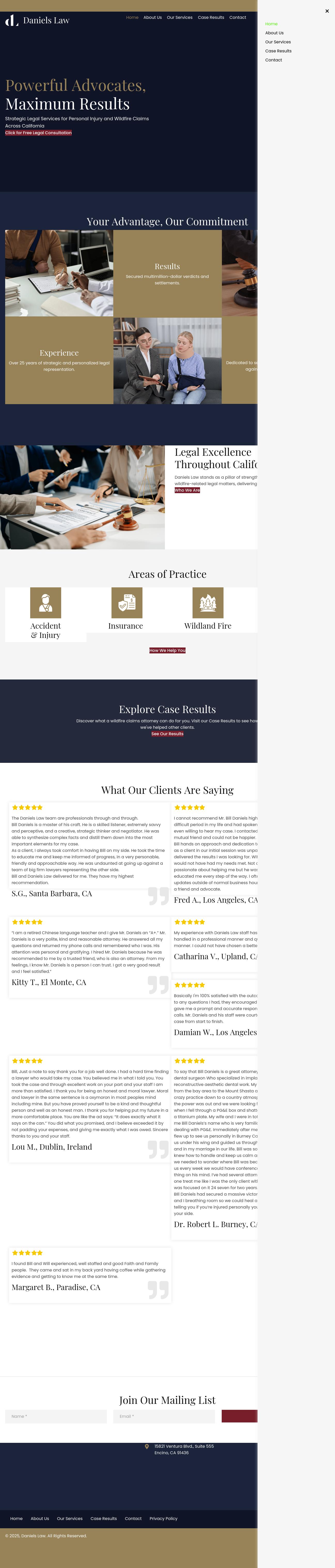 Bill Daniels Law Offices, APC - Encino CA Lawyers