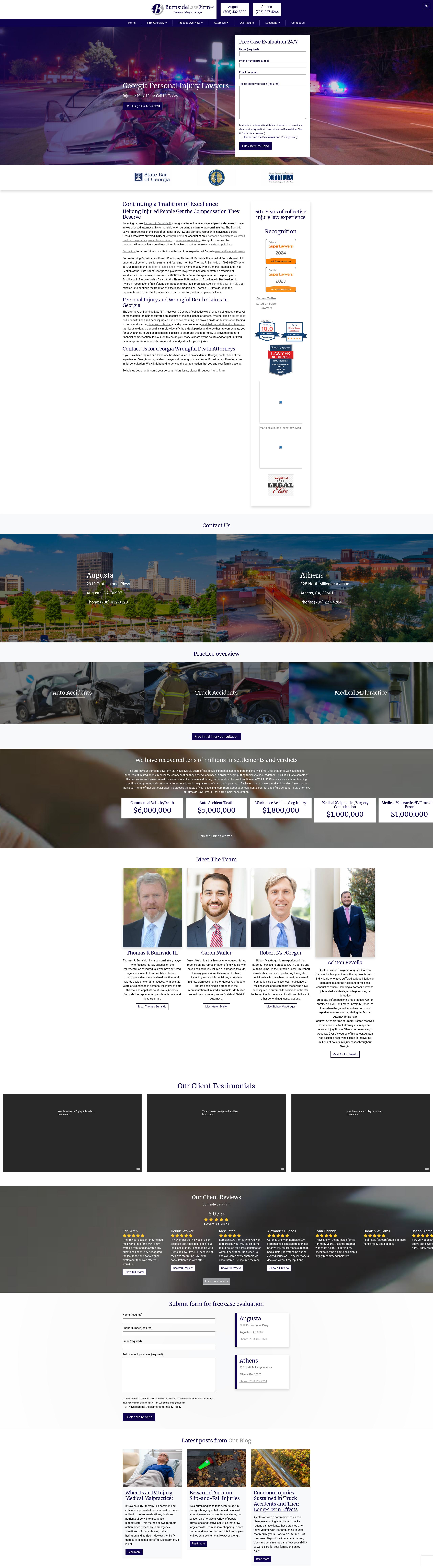 Burnside Law Firm LLP - Augusta GA Lawyers