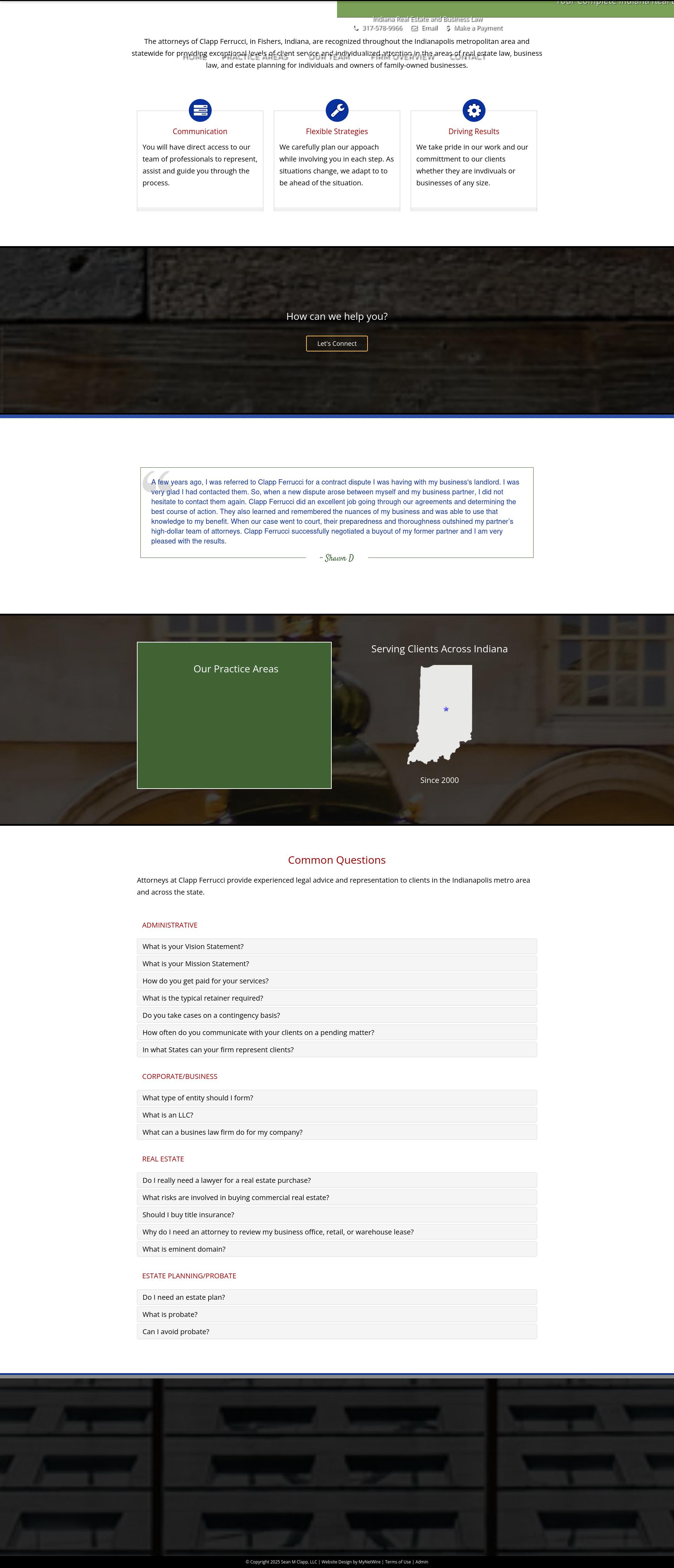 Clapp Ferrucci - Fishers IN Lawyers