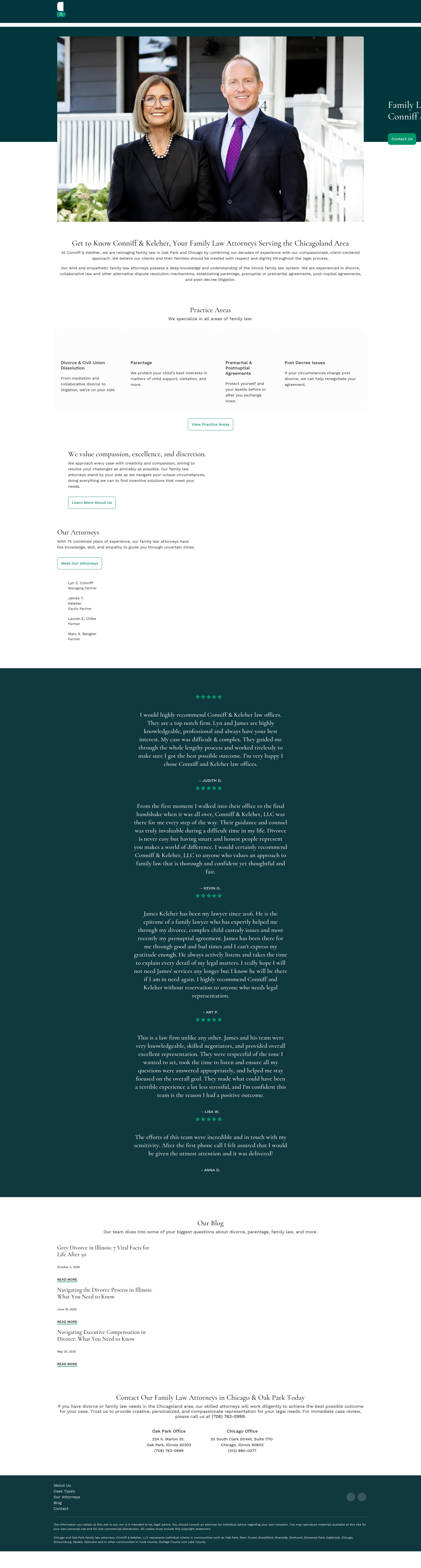 Conniff Law Offices - Oak Park IL Lawyers