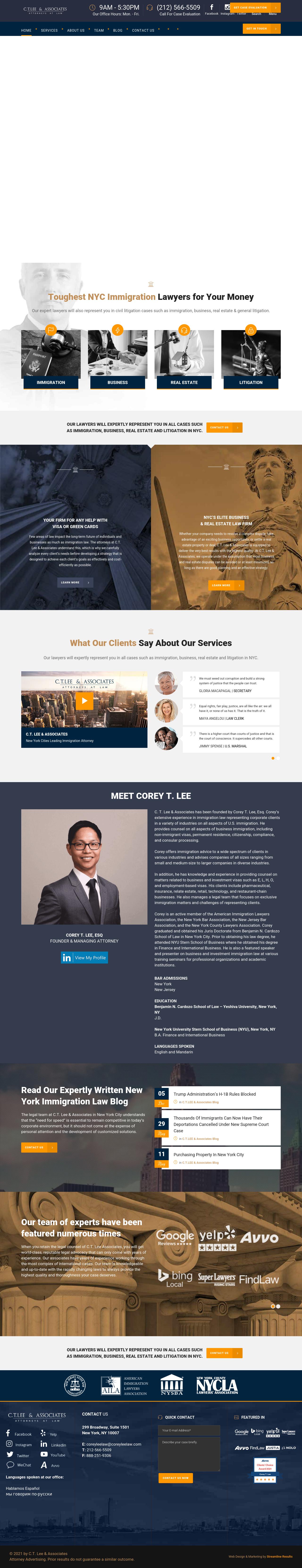 C.T. Lee & Associates - Newark NJ Lawyers