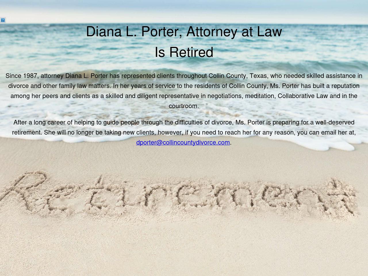 Diana L. Porter, P.C. - Mckinney TX Lawyers