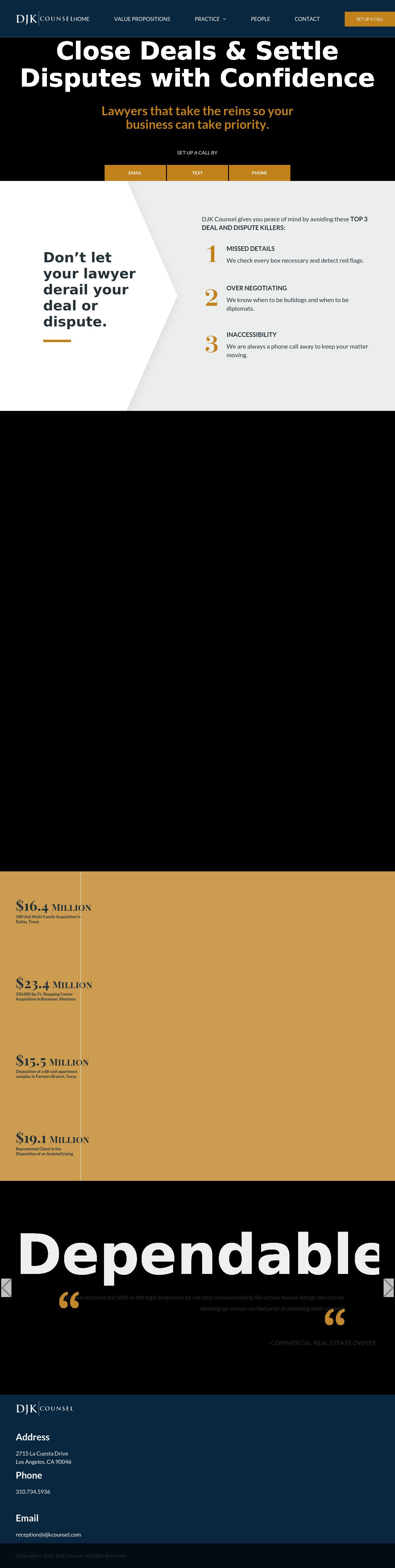 DJK Counsel, Ltd. - Los Angeles CA Lawyers