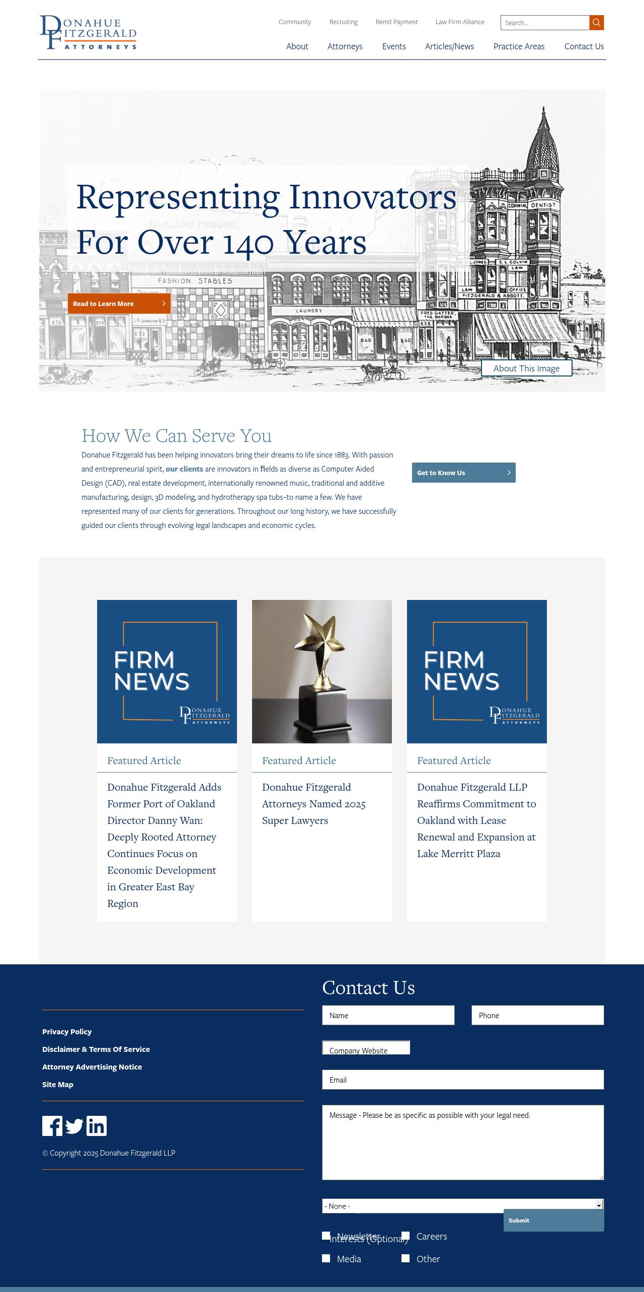 Donahue Fitzgerald LLP - Oakland CA Lawyers