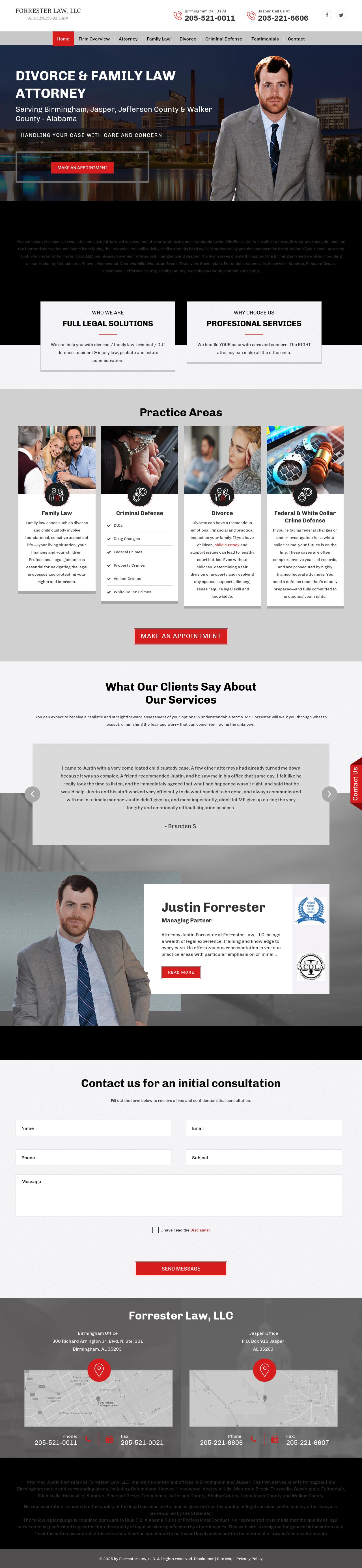 Forrester Law, LLC - Birmingham AL Lawyers