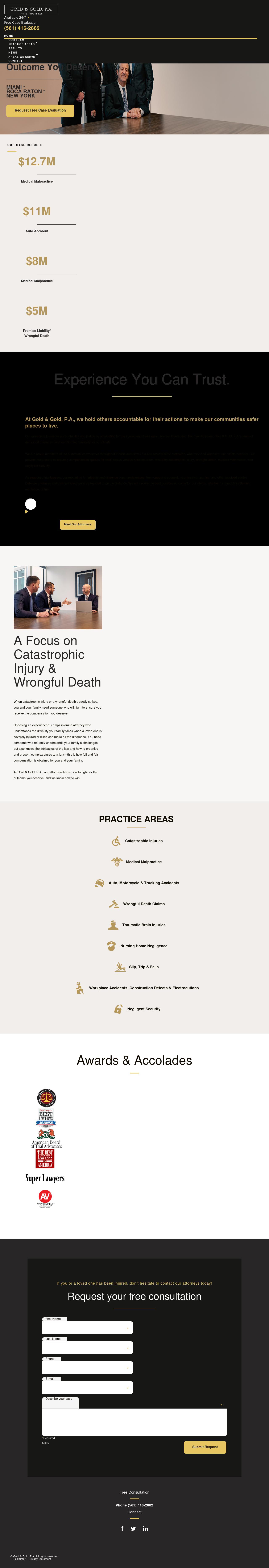 Gold & Gold, P.A. - Boca Raton FL Lawyers