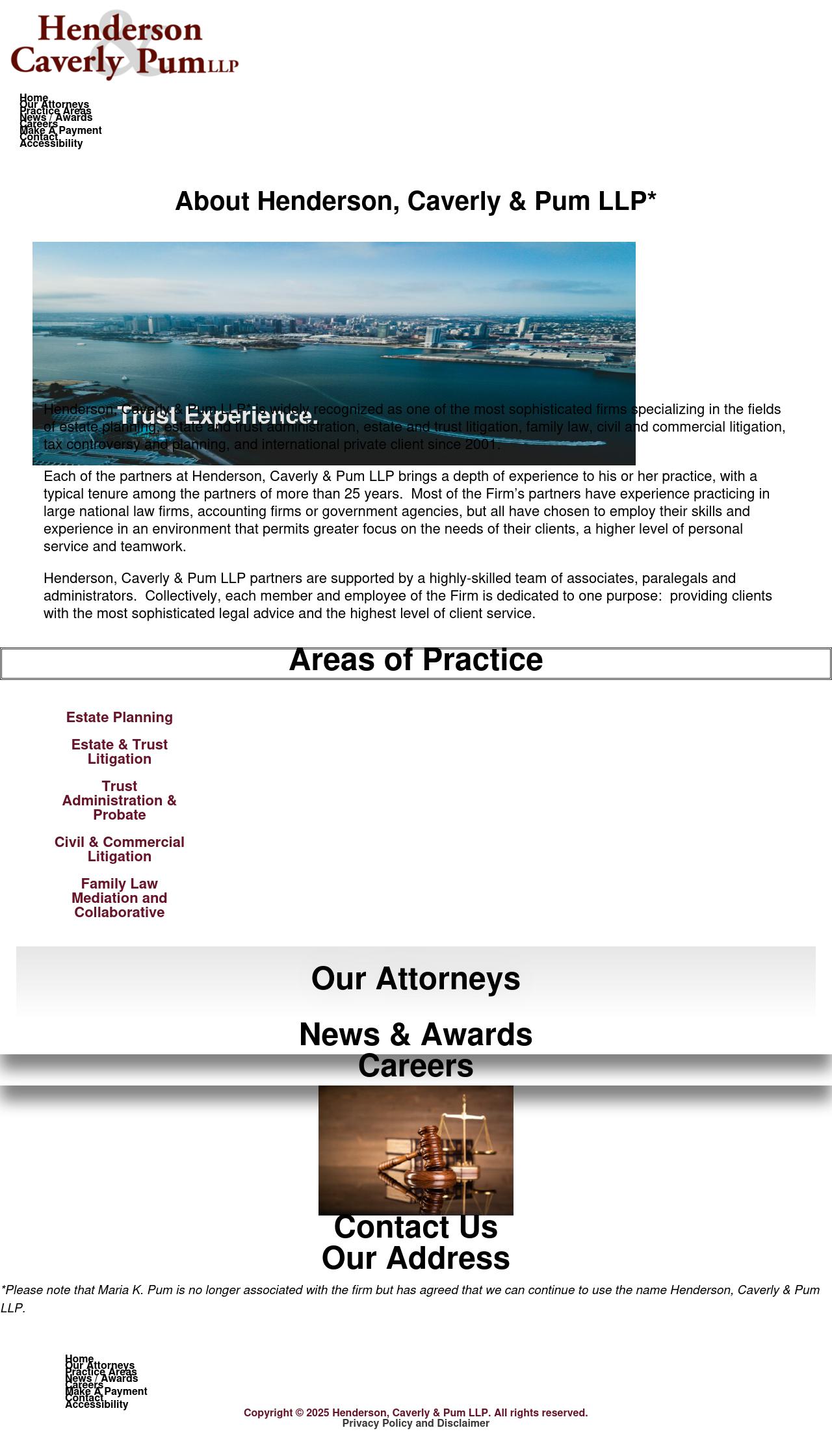 Henderson, Caverly, Pum & Charney LLP - San Diego CA Lawyers