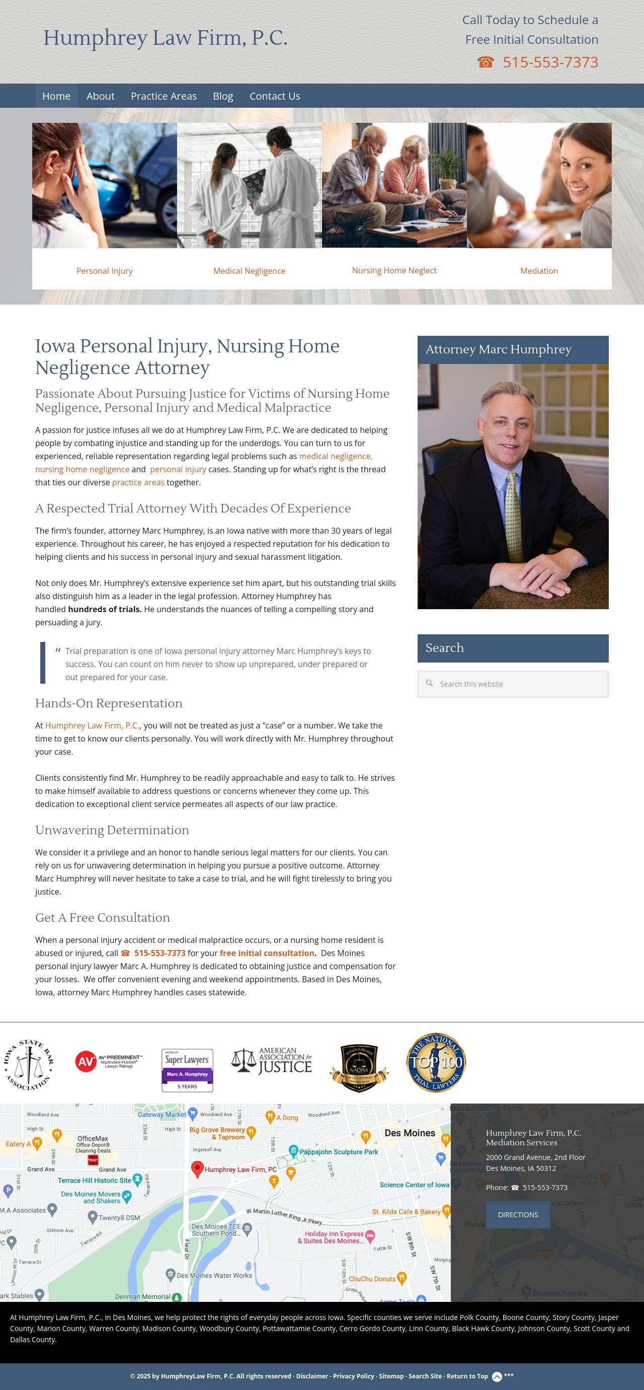 Humphrey Law Firm, P.C. - Des Moines IA Lawyers