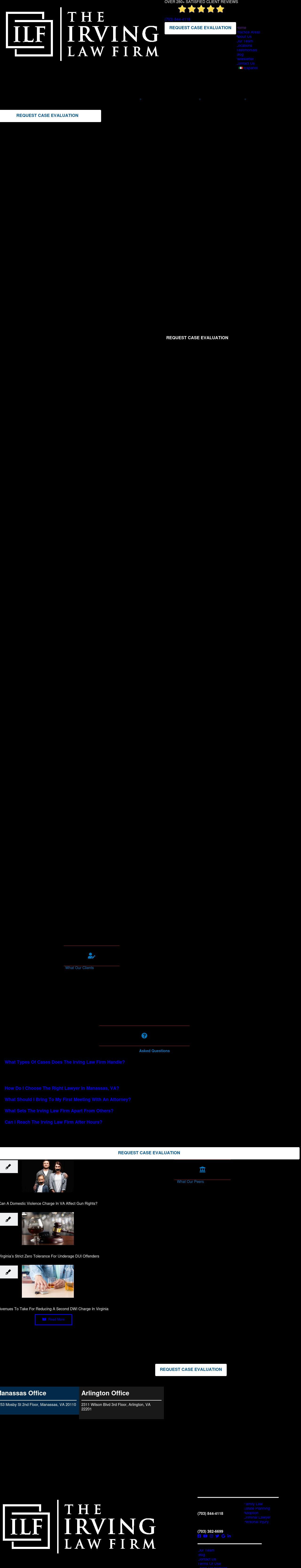 The Irving Law Firm - Manassas VA Lawyers