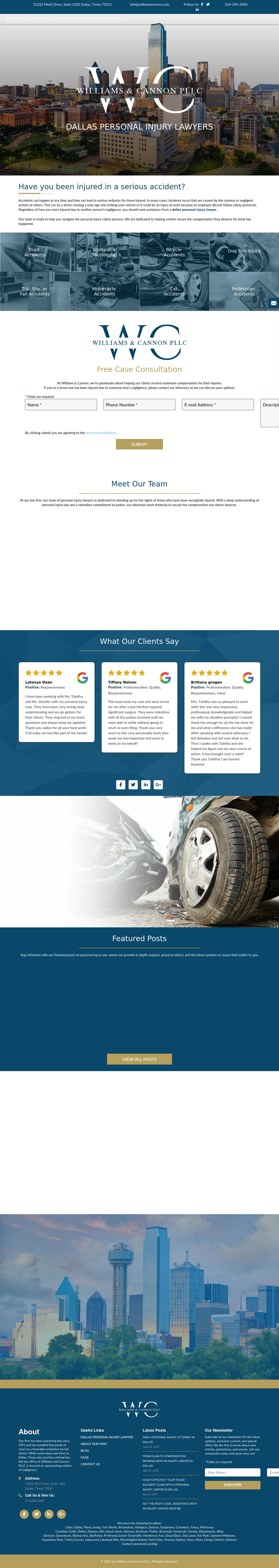 Johnson, Zegen, Scott & Williams, PLLC - Dallas TX Lawyers