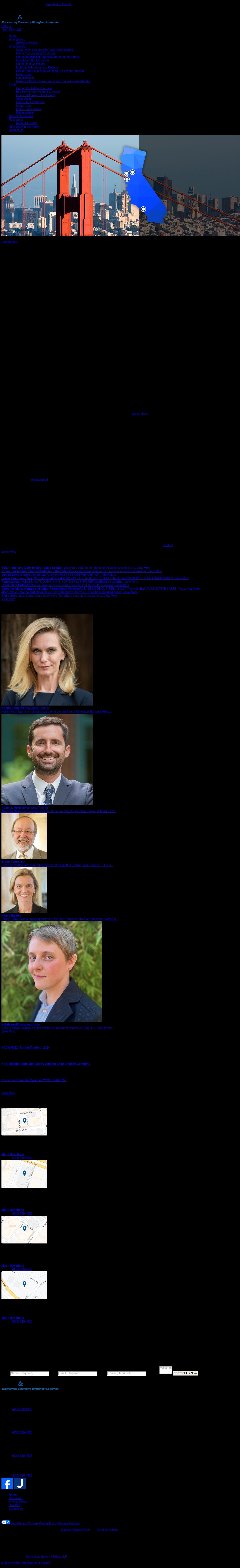 Kemnitzer, Barron & Krieg LLP - Los Angeles CA Lawyers