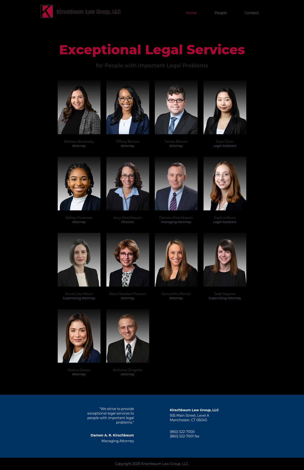 Kirschbaum Law Firm, LLC - Wethersfield CT Lawyers