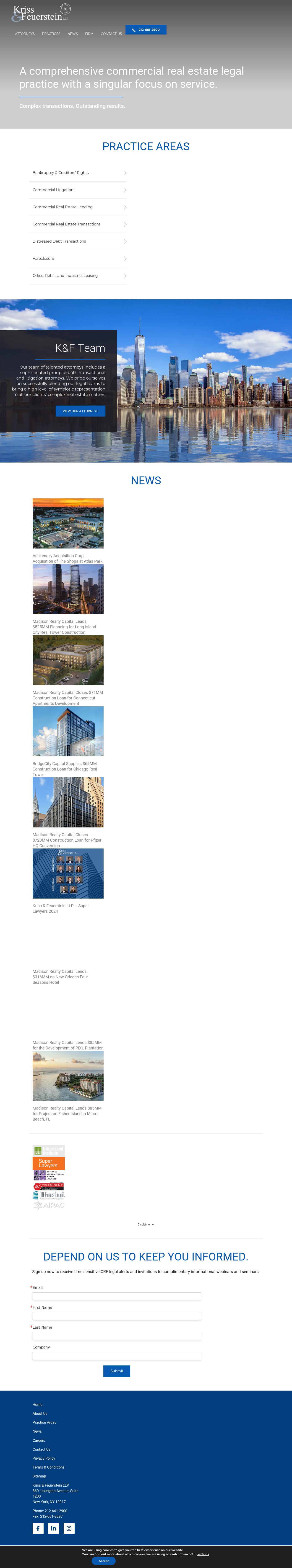 Kriss & Feuerstein LLP - New York NY Lawyers