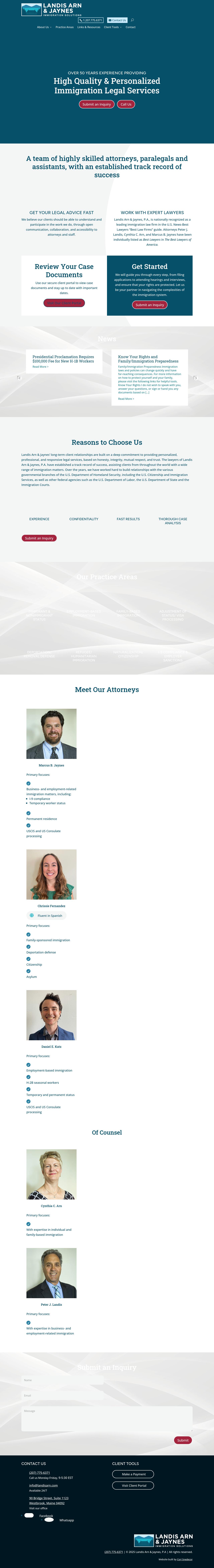 Landis Arn & Jaynes PA - Portland ME Lawyers
