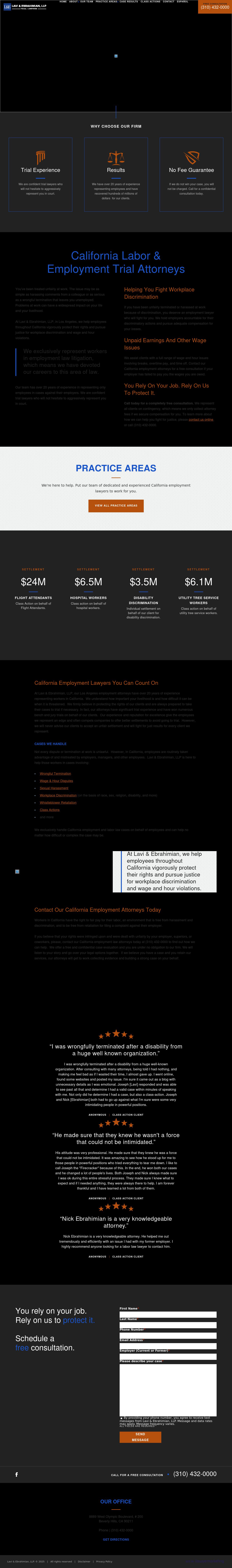 Lavi & Ebrahimian, LLP - Beverly Hills CA Lawyers