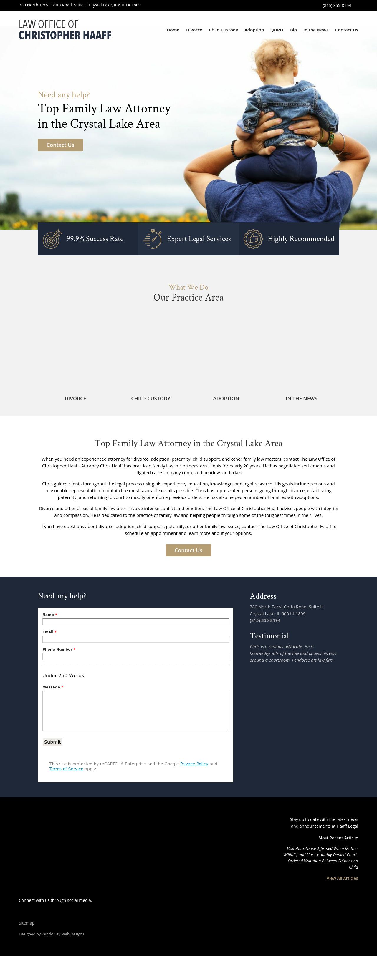 Law Office of Christopher Haaff - Crystal Lake IL Lawyers