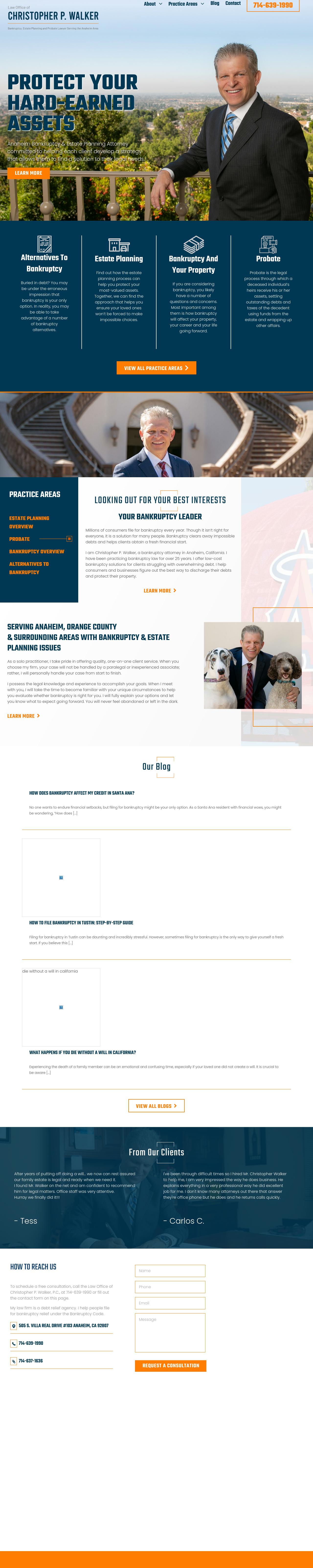 Law Office of Christopher P. Walker, P.C. - Anaheim Hills CA Lawyers