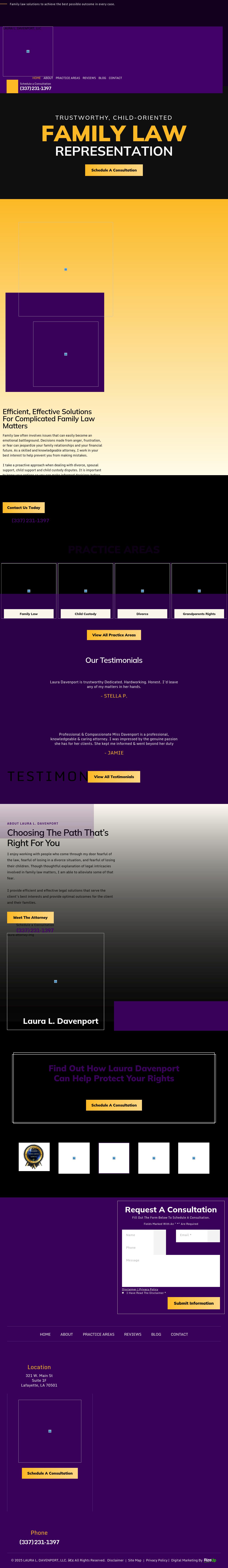 Law Office of Laura L. Davenport - Lafayette LA Lawyers