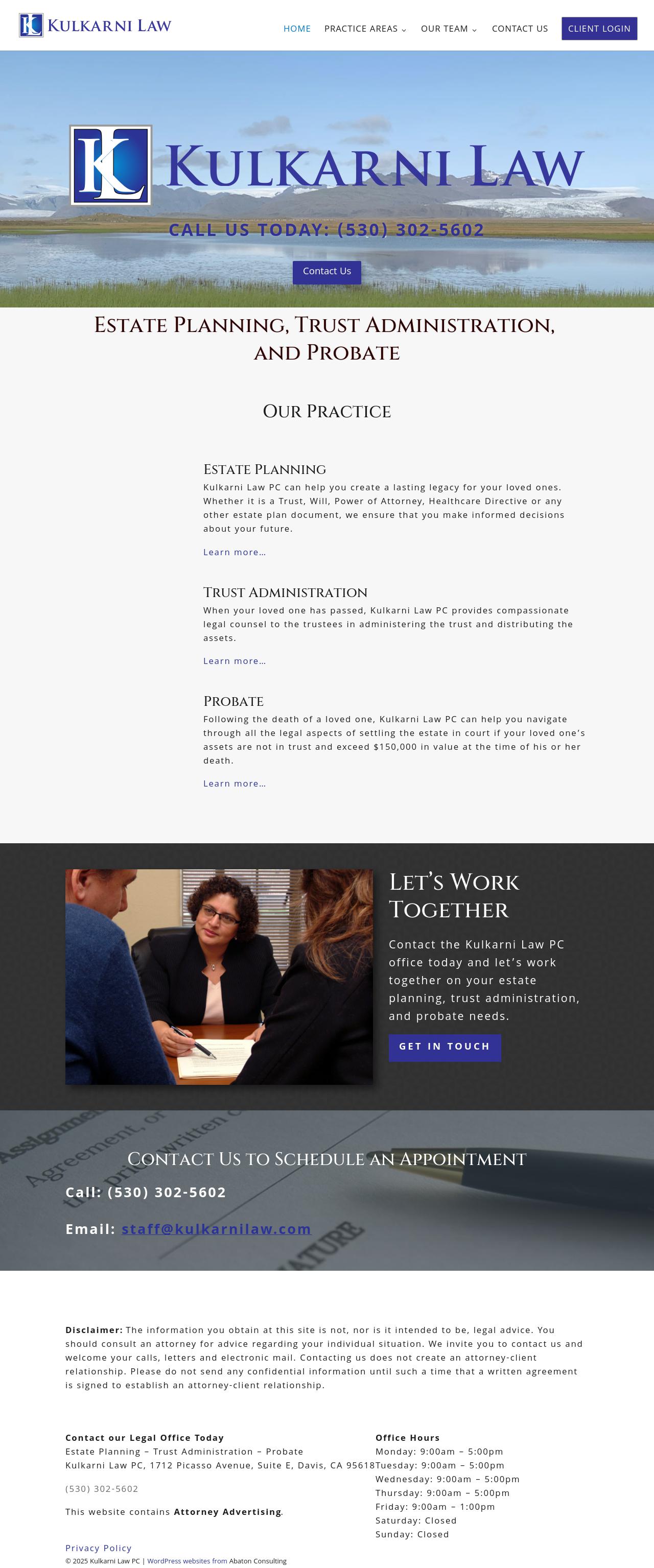 Law Office of Laura Stodden Parker - Davis CA Lawyers