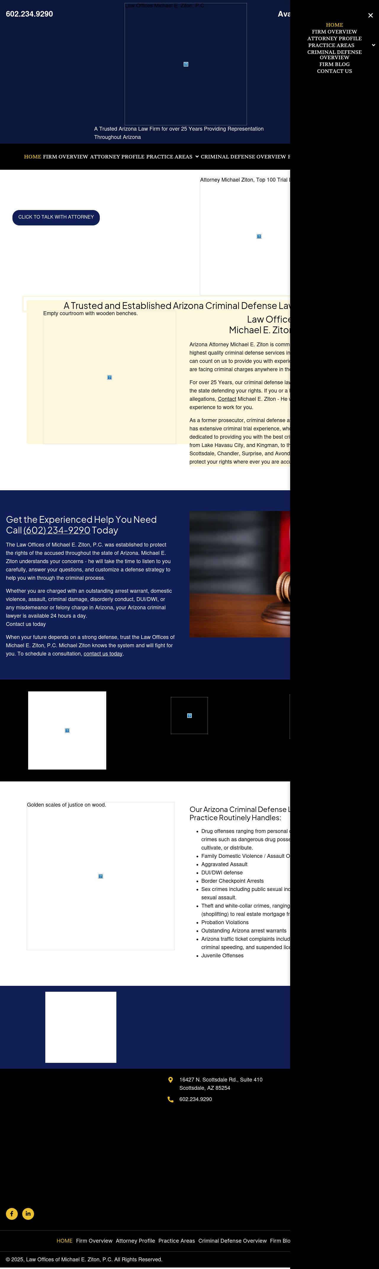 Law Offices Michael E. Ziton, P.C. - Phoenix AZ Lawyers