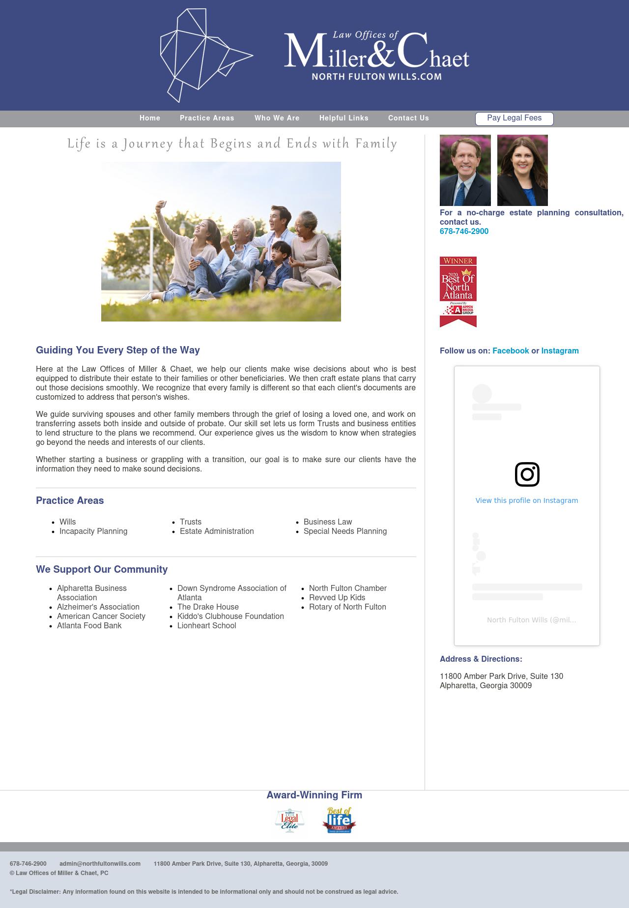 Law Offices of J. Christopher Miller - Alpharetta GA Lawyers