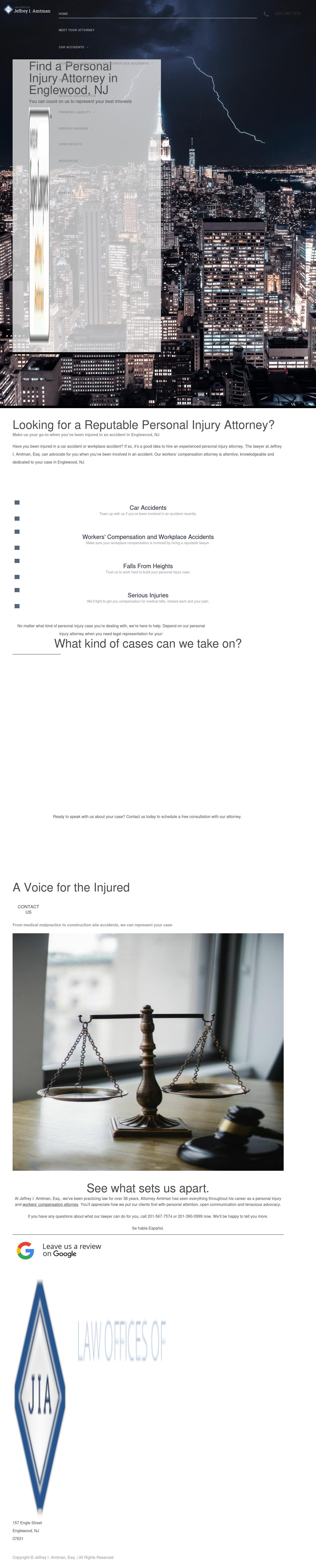 Law Offices of Jeffrey I. Amtman - Englewood NJ Lawyers