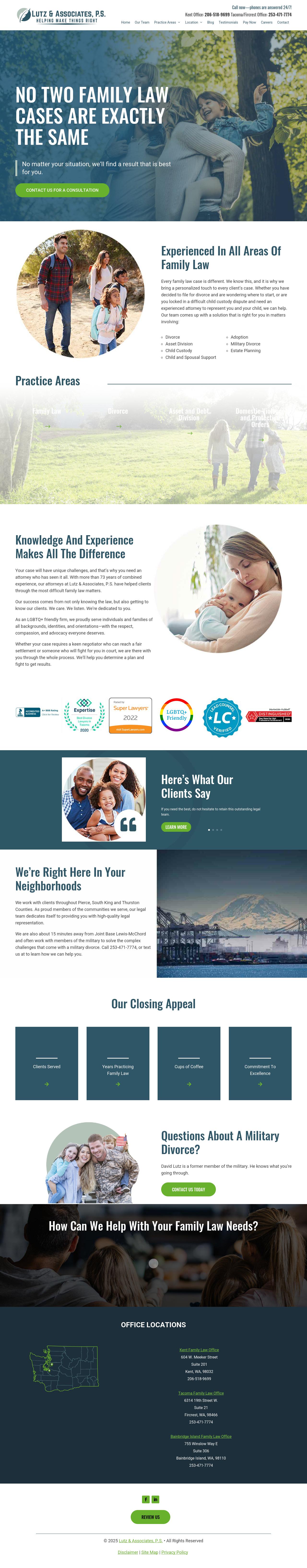 Lutz Law Offices, P.S. - Tacoma WA Lawyers