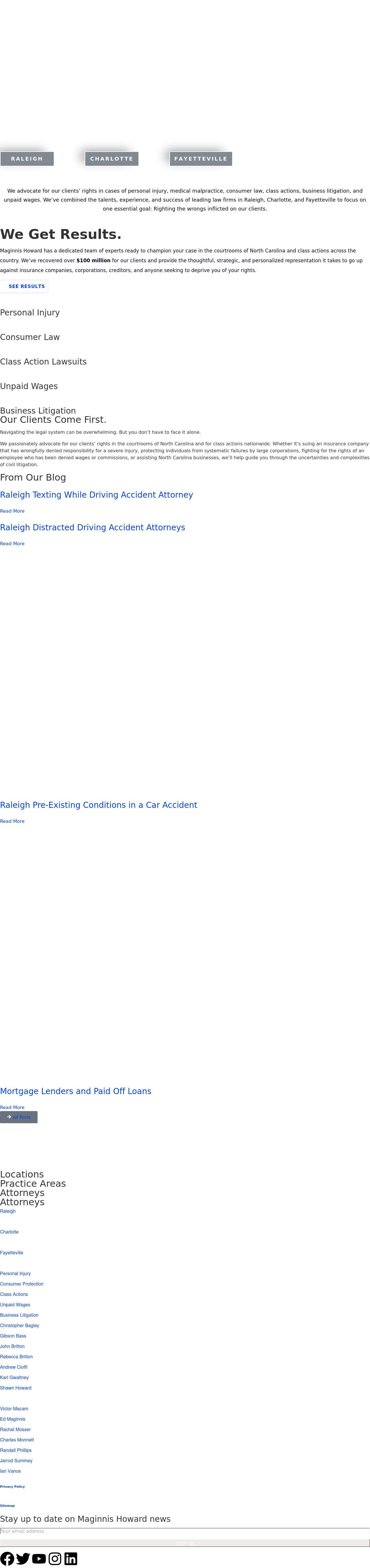 Maginnis Law - Raleigh NC Lawyers