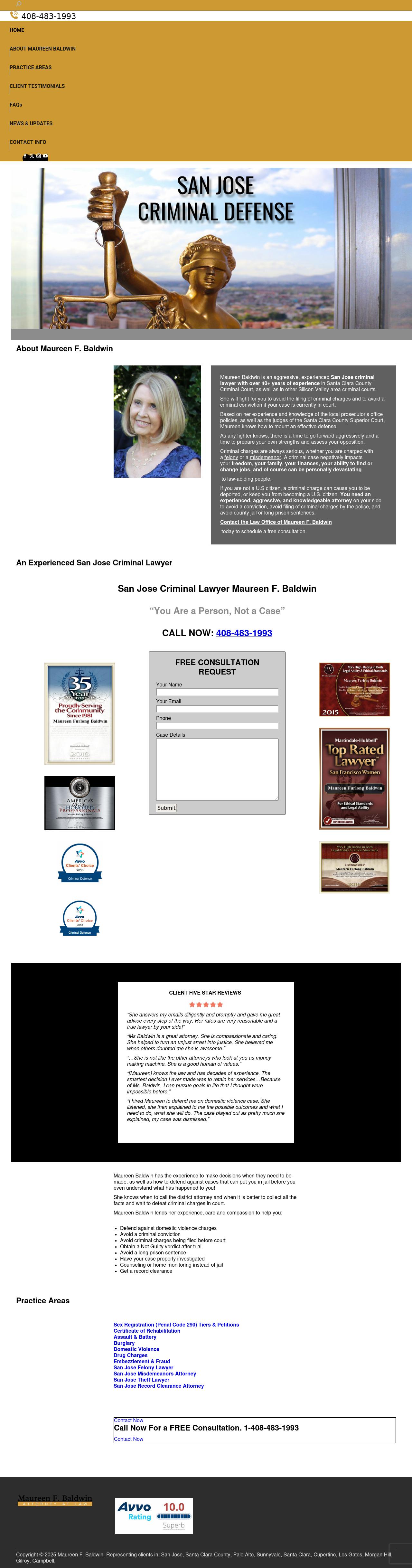 Maureen Baldwin, Attorney at Law - San Jose CA Lawyers