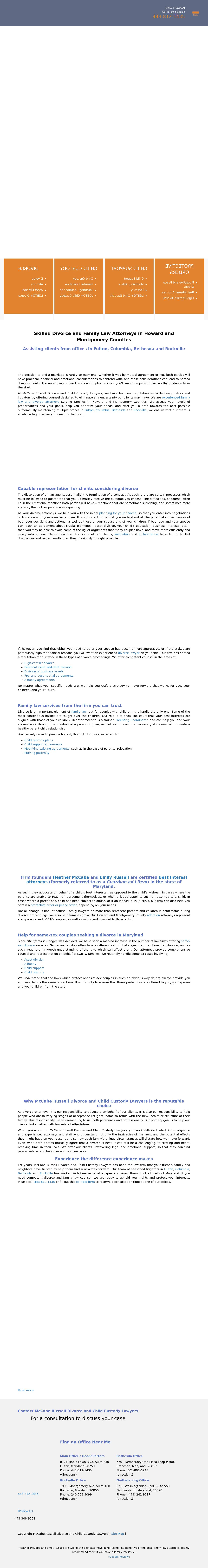 McCabe Russell Progressive Family Law - Rockville MD Lawyers