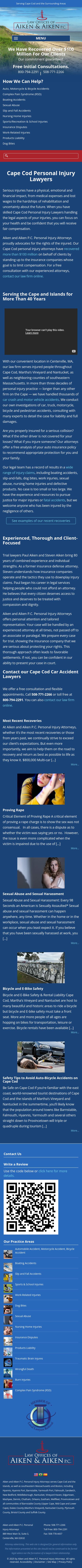 Aiken & Aiken P.C. - Hyannis MA Lawyers