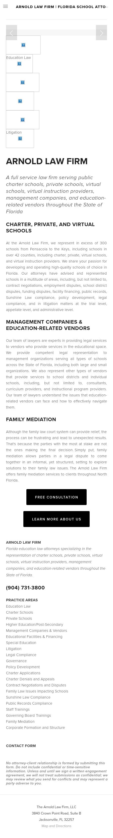 Arnold Law Firm - Brunswick GA Lawyers