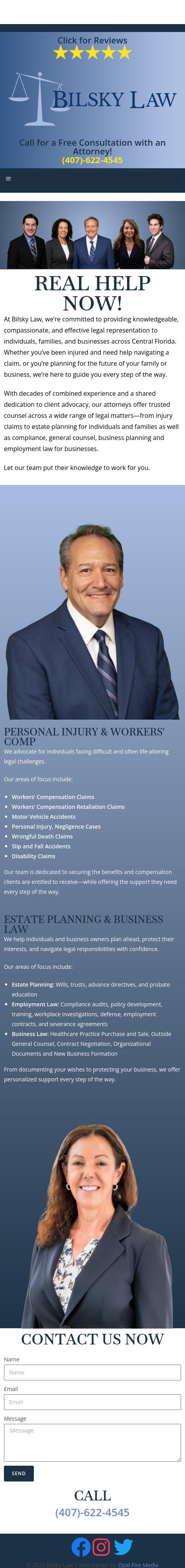 Bilsky Law- Law Office of Wayne W. Bilsky, P.A. - Winter Park FL Lawyers