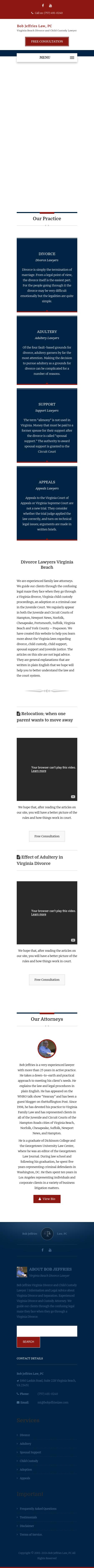 Bob Jeffries & Associates PC - Virginia Beach VA Lawyers