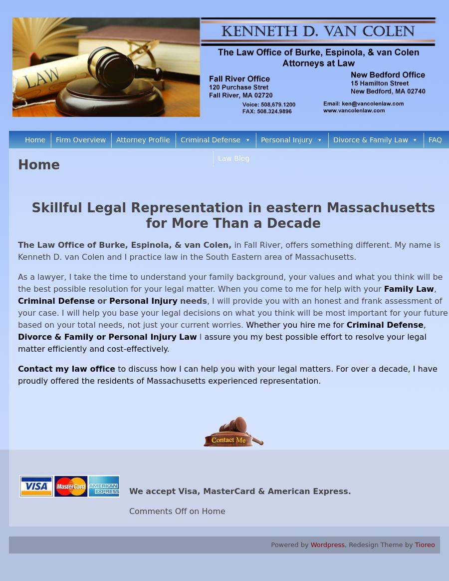 Burke Espinola & Van Colen - Fall River MA Lawyers