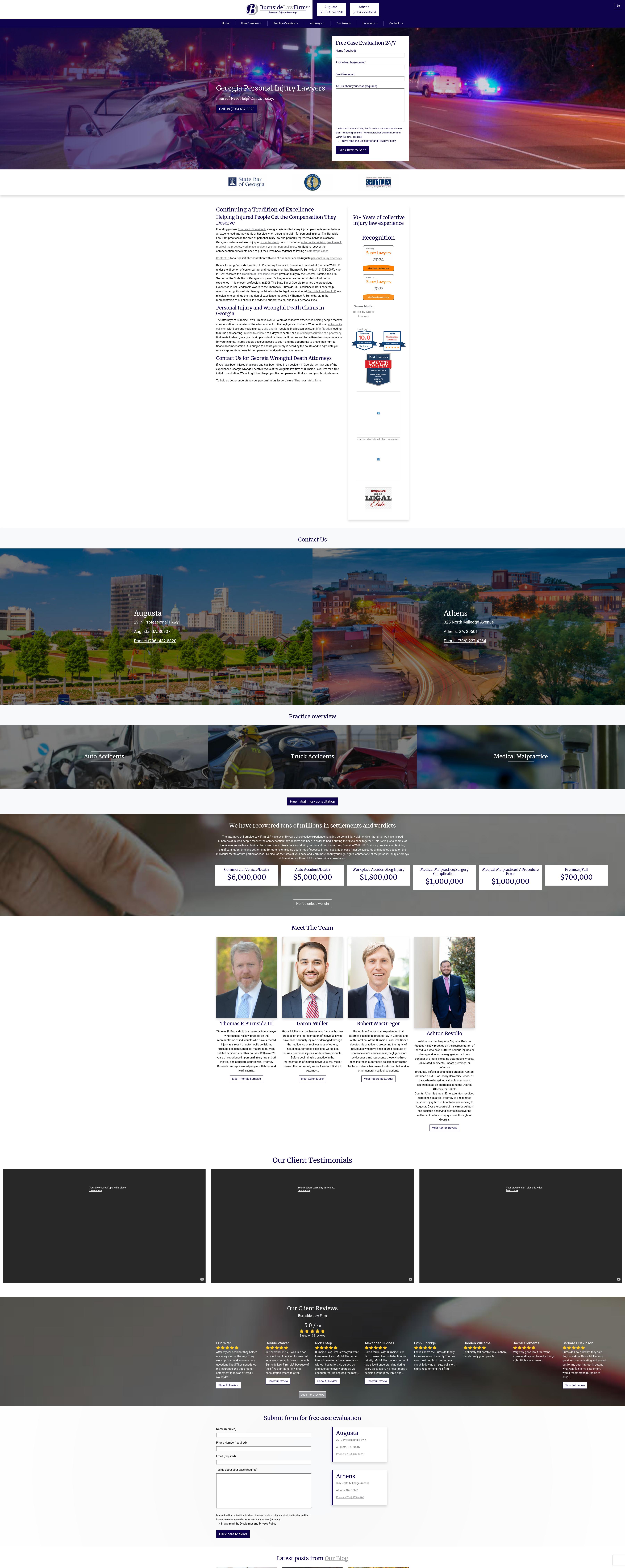 Burnside Law Firm, LLP - Athens GA Lawyers