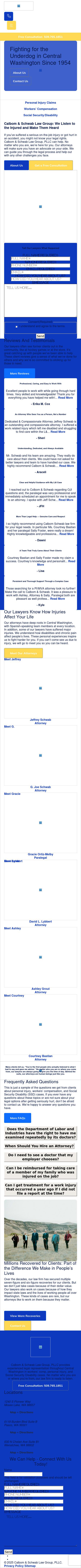 Calbom & Schwab, P.S.C. - Richland WA Lawyers