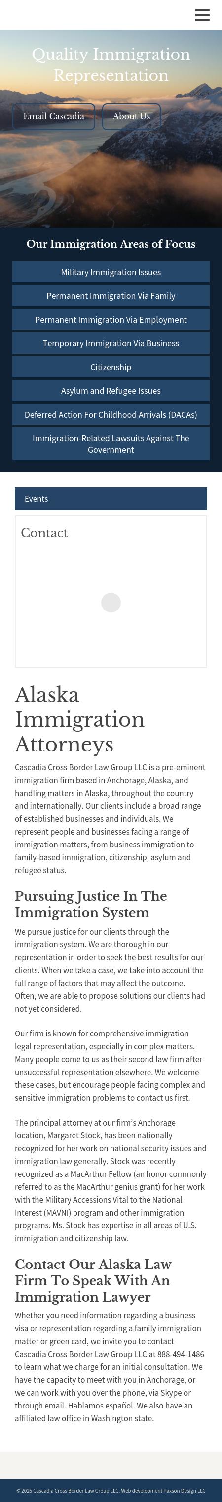 Cascadia Cross Border Law Group LLC - Anchorage AK Lawyers