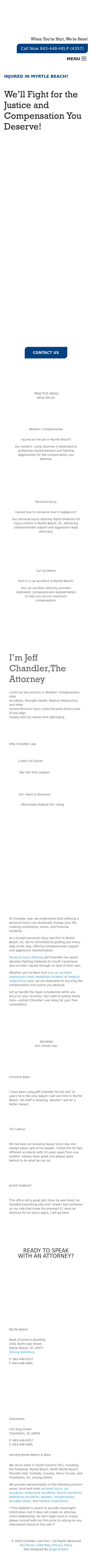 Chandler Law Firm - Myrtle Beach SC Lawyers