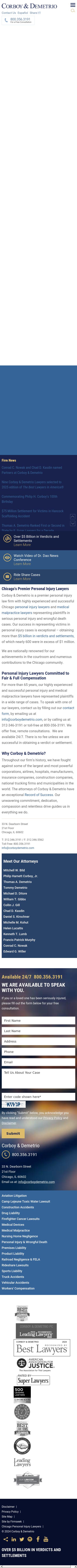 Corboy & Demetrio - Chicago IL Lawyers