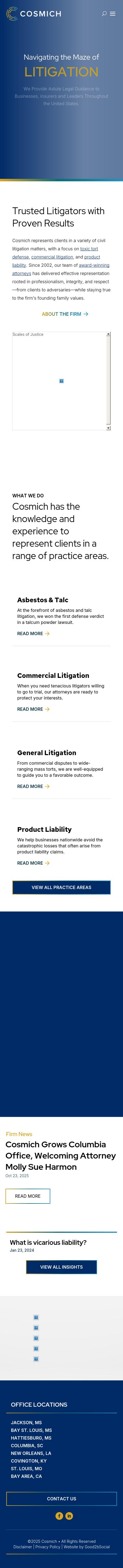 Cosmich Simmons & Brown, PLLC - Cincinnati OH Lawyers